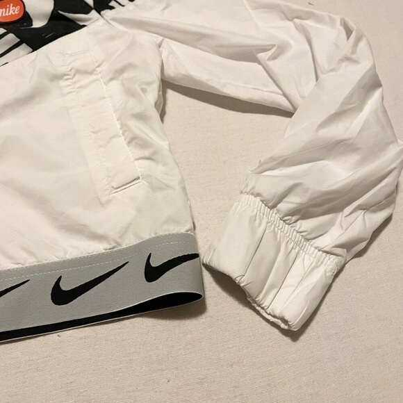 Nike Kids Sportswear Windrunner Jacket White Cj7426-104 Girls Size Small - Picture 6 of 16